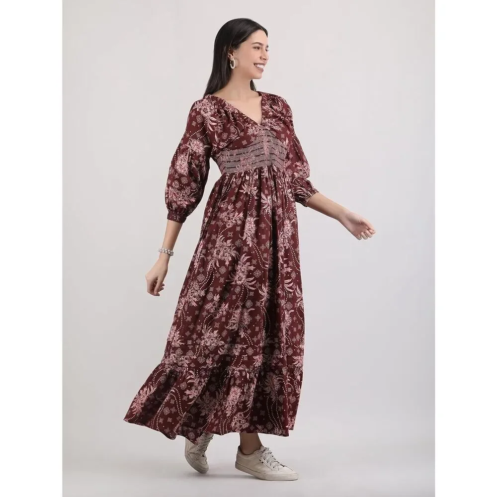 New Free People Golden Hour Maxi Dress size Medium - Picture 2 of 8